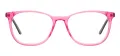 Men And Women Acetate Oval Glasses Frame With Spring Hinge