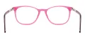 Men And Women Acetate Oval Glasses Frame With Spring Hinge