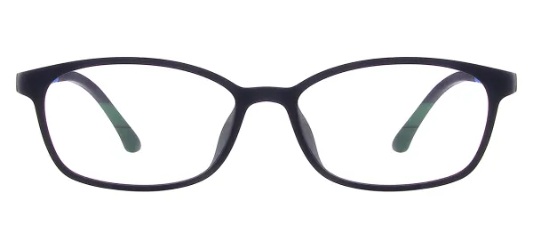 TR90 Oval Glasses Frames - Blue