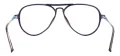TR Double Bridge Pilot Glasses Frame With Spring Hinge