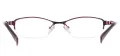 Metal Half Rim Women Fashion Eyeglasses Frame For Optical Prescription Lens