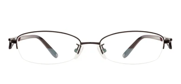 Women Metal Eyeglasses - Black