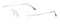 Metal Rimless Glasses Frame