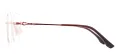 Metal Hexagon Rimless Spectacles 