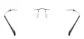 Round Rimless Eyeglasses