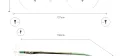  Vintage Metal Rimless Eyeglasses