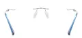 Square Rimless Glasses Frame
