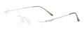  Vintage Metal Rimless Eyeglasses
