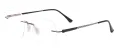 Square Rimless Glasses Frame