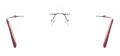 Rectangular Rimless Glasses