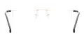 Rimless Rectangular Spectacles