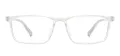 Rectangular Clear Eyeglasses