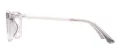 Transparent Full-Rim Eyeglasses