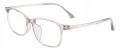 Transparent Full-Rim Eyeglasses