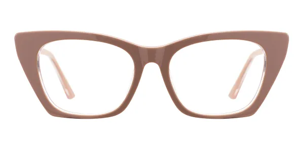 Cat Eye Spectacles (Brown)