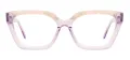 Clear Cat Eye Glasses
