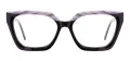 Clear Cat Eye Glasses