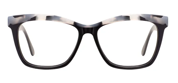 Women Cat Eye Glasses (Black)