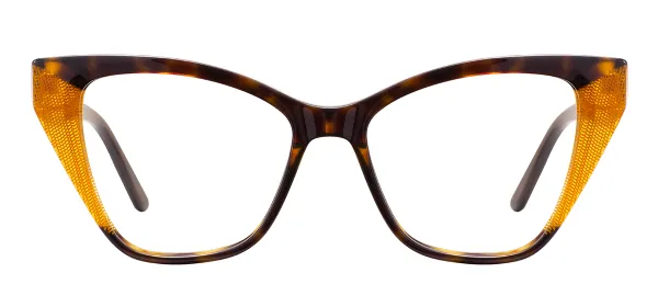 Fashion Cat Eye Glasses (Tortoise)