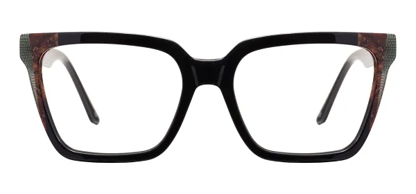 Fashion Cat Eye Spectacles (Black)