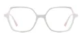 Women Geometric Glasses