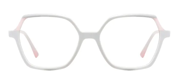 Women Geometric Glasses (Ivory)