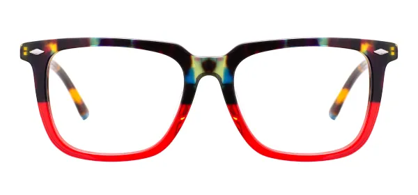 Colorful Acetate Eyeglasses (Tortoise)