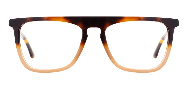 Fashion Square Glasses (Tortoise)