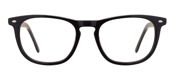 Vintage Acetate Eyegalsses (Black)
