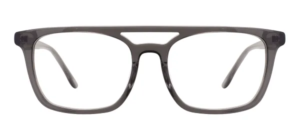 Men Vintage Eyeglasses (Transparent Gray)