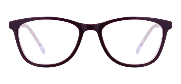 Women Clear Glasses (purple)