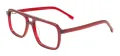 Rectangular Double Bridge Spectacles