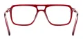 Rectangular Double Bridge Spectacles