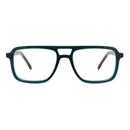 Rectangular Double Bridge Spectacles