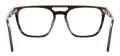 Square Double Bridge Eyeglasses