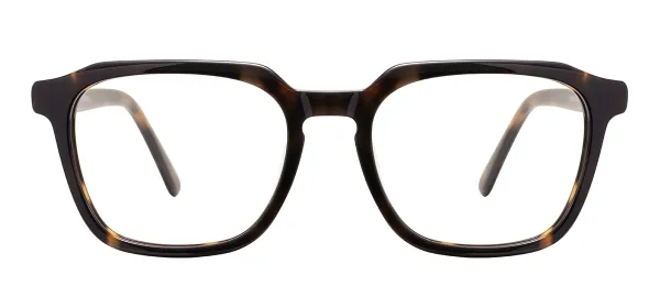 Square Vintage Glasses (Tortoise)