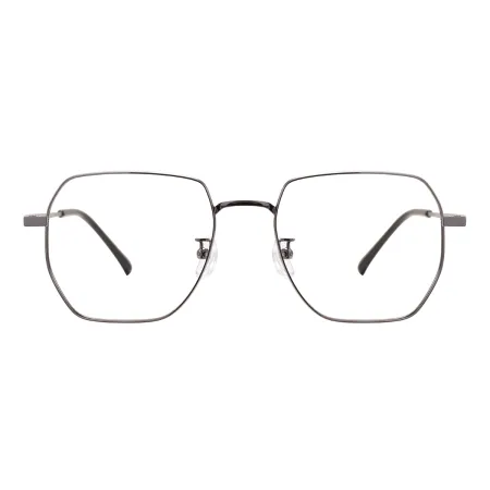 Metal Geometric Eyeglasses