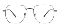 Metal Geometric Eyeglasses