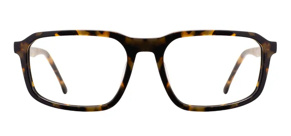 Acetate Rectangular Glasses (Tortoise)
