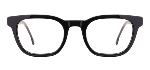 Square Classic Glasses (Black)