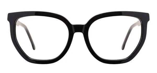 Women Geometric Spectacles (Black)