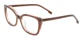 Trendy Cat Eye Acetate Glasses 
