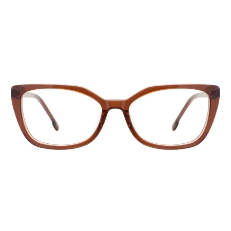Trendy Cat Eye Acetate Glasses 