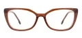 Trendy Cat Eye Acetate Glasses 