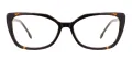 Trendy Cat Eye Acetate Glasses 