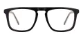 Classic Rectangular Acetate Glasses