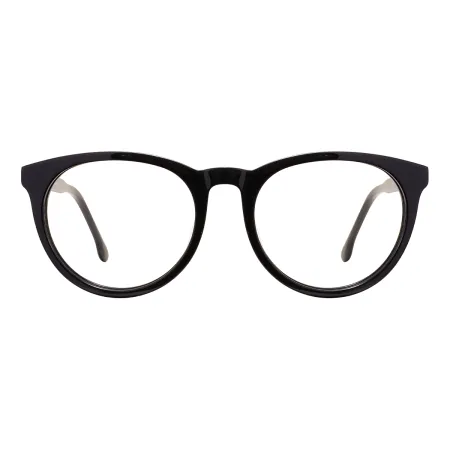 Retro Round Acetate Glasses