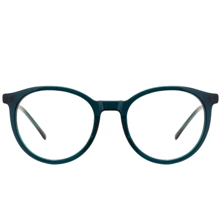 Retro Round Acetate Glasses