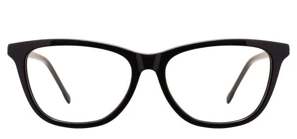 Women Cat Eye Glasses (Black)