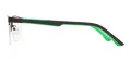 Rectangular Half-rim Eyeglasses